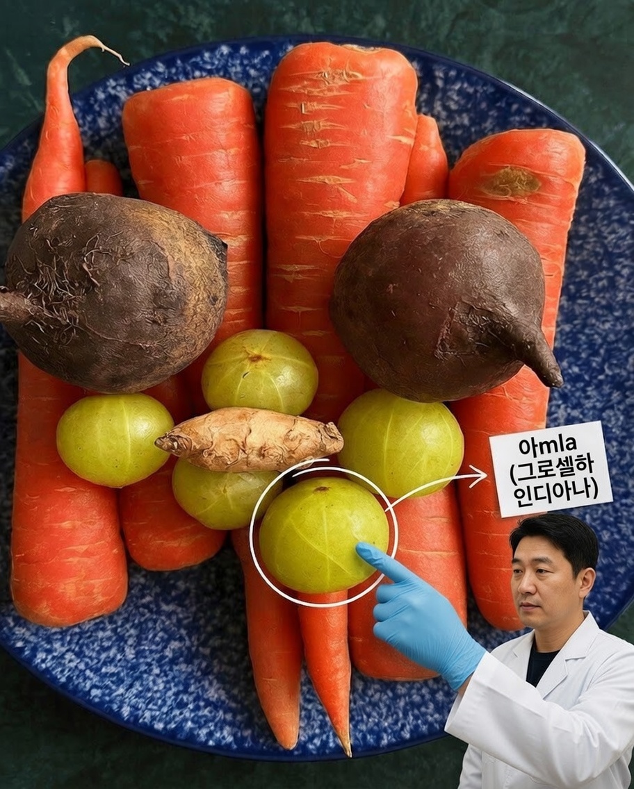 당근, 생강, 비트, 포도 에너지 스무디: 하루를 시작하기에 완벽한 자연 음료