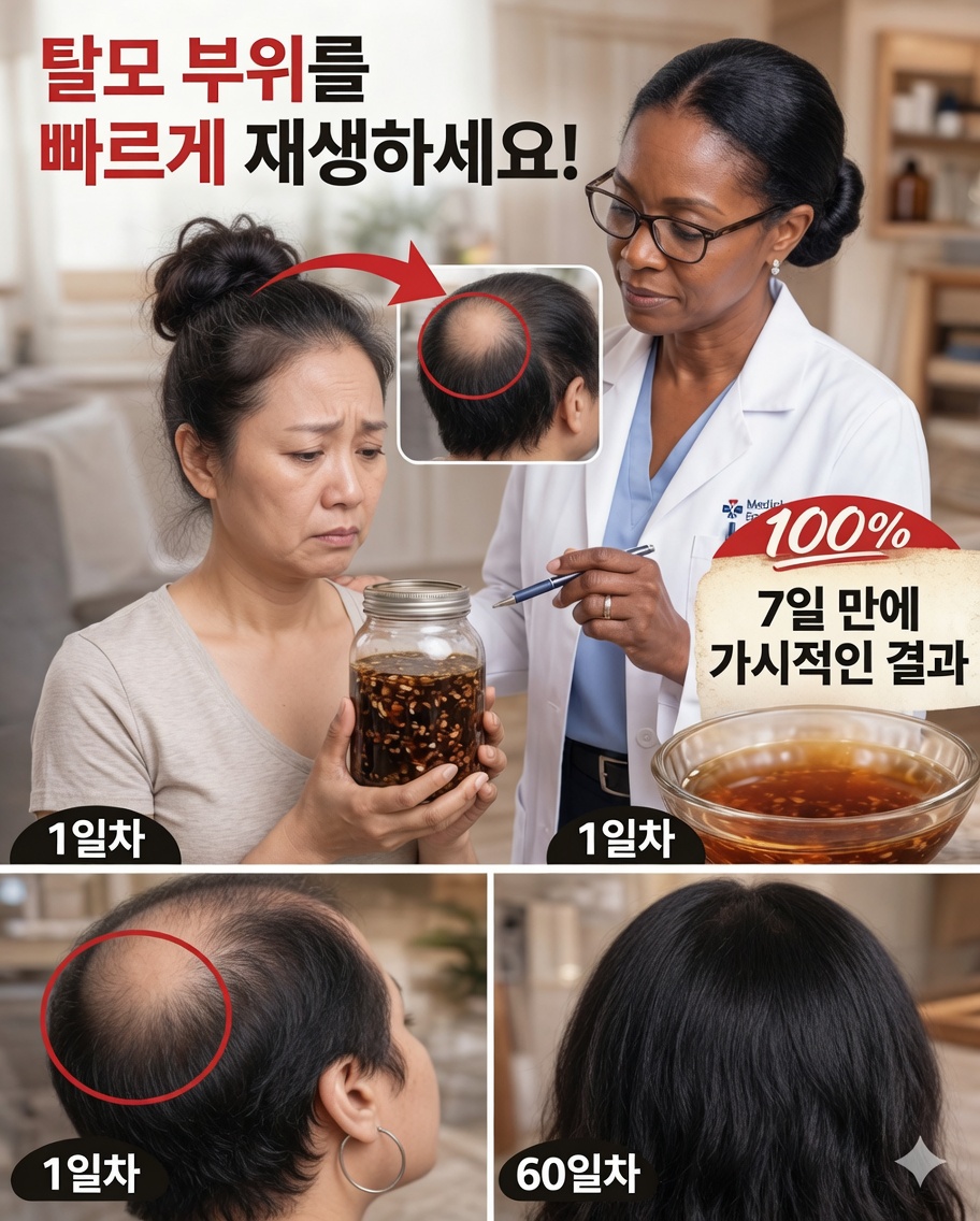 많은 사람들이 알로에 베라보다 더 효과적이라고 말하는, 더 굵은 모발을 위한 주방의 3가지 재료 토닉