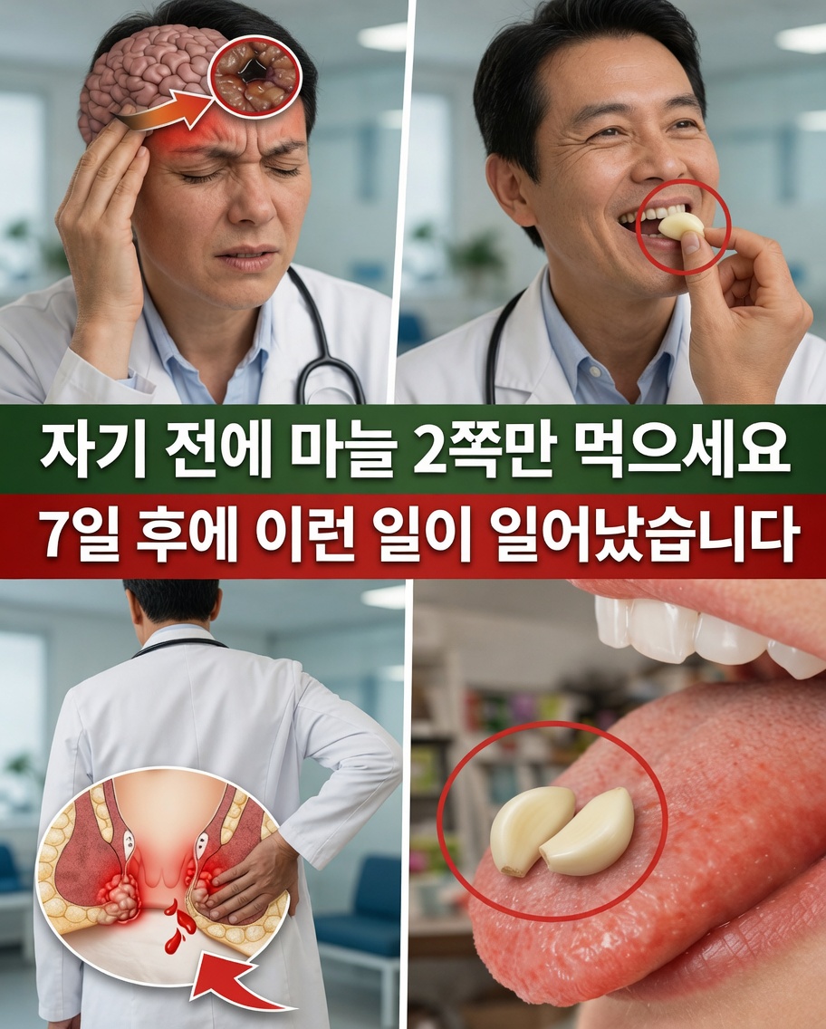 7일 동안 매일 마늘 2쪽을 먹으면 어떤 일이 일어날까? 과학이 뒷받침하는 놀라운 진실