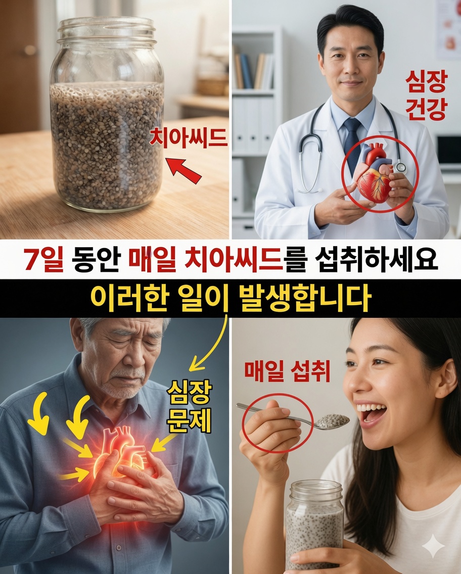 7일 동안 매일 치아씨드를 먹으면 실제로 일어나는 일(대부분이 예상하는 것과는 다릅니다)