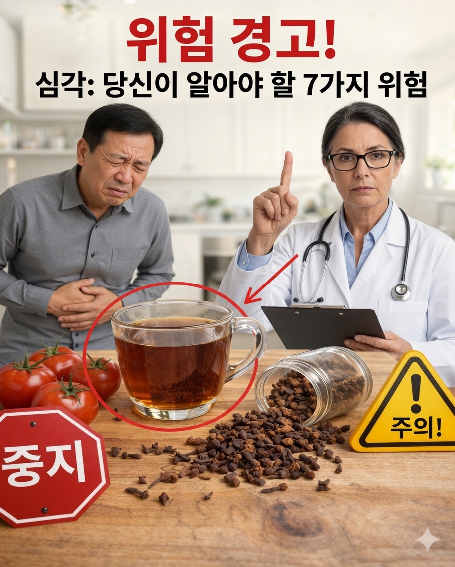 당신이 아마 몰랐을 정향의 9가지 위험: 주의해야 할 부작용