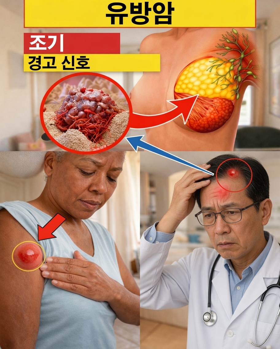 절대 무시해서는 안 되는 유방암 경고 신호 10가지 – 조기 발견이 당신의 생명을 구할 수 있습니다