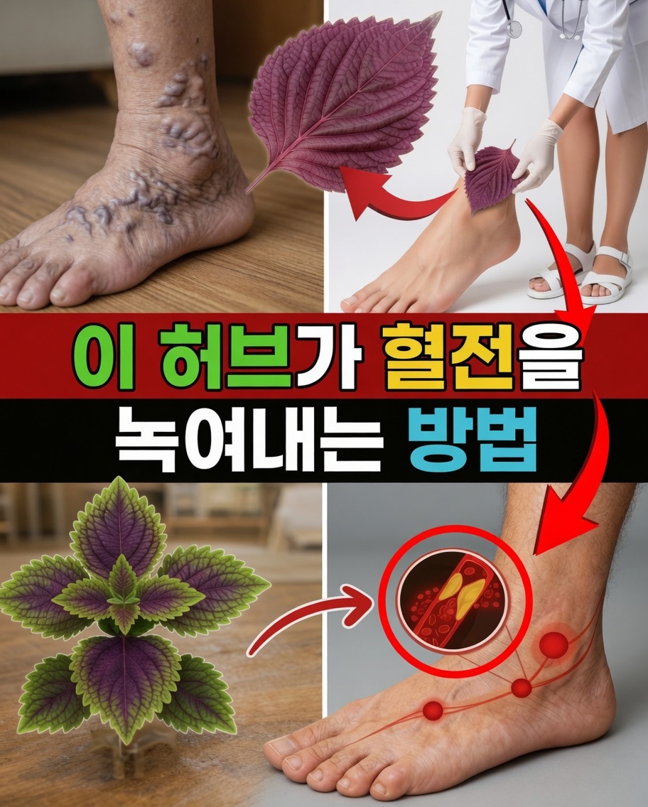 6가지 강력한 허브: 혈액순환 개선을 돕고 혈전 위험을 자연스럽게 줄이는 데 도움될 수 있는 허브