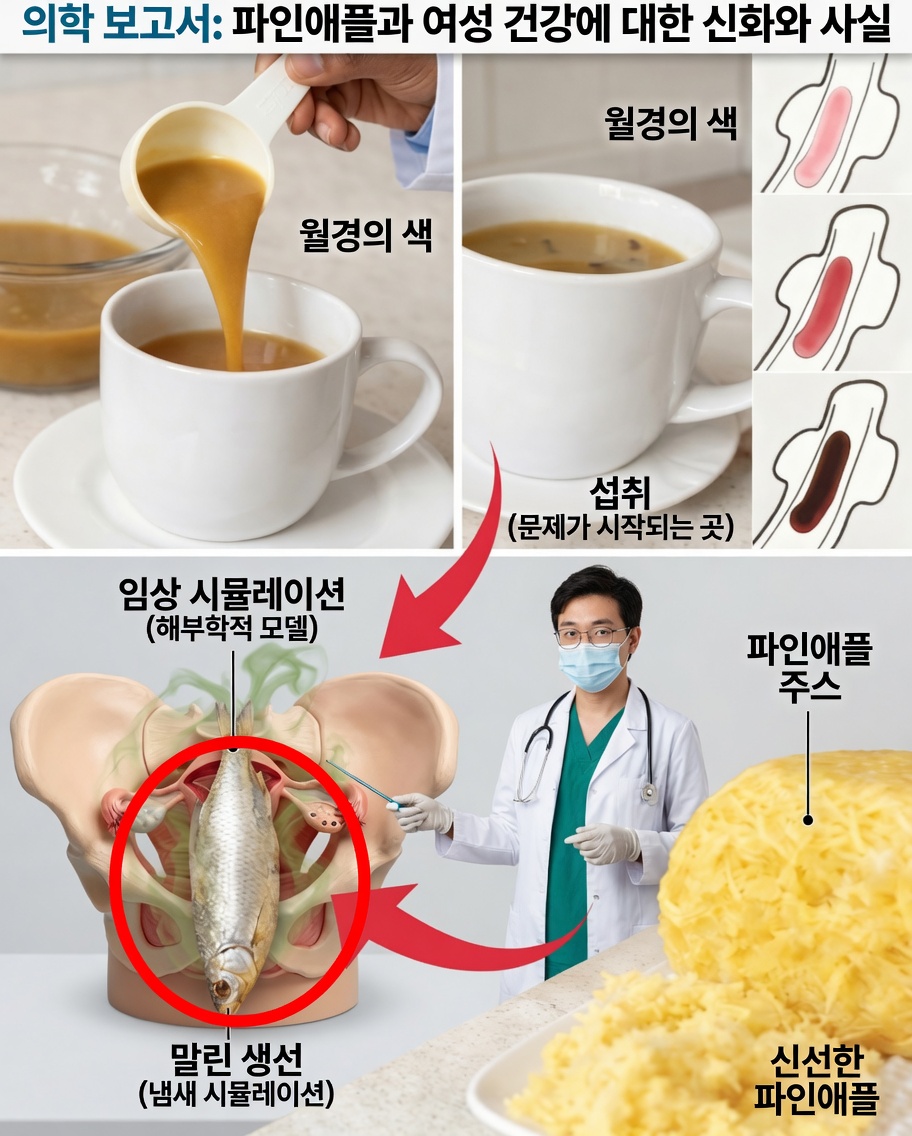 월경 주기 회복과 건강한 월경량에 도움이 되는 자연 아침 음료