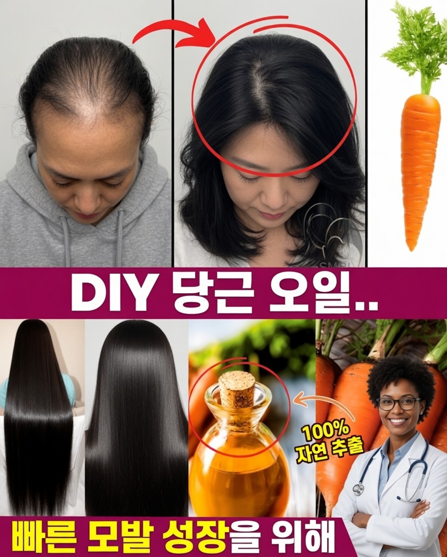 자연적으로 머리카락을 다시 자라게 하고, 탈모를 멈추며, 풍성함을 되찾는 방법