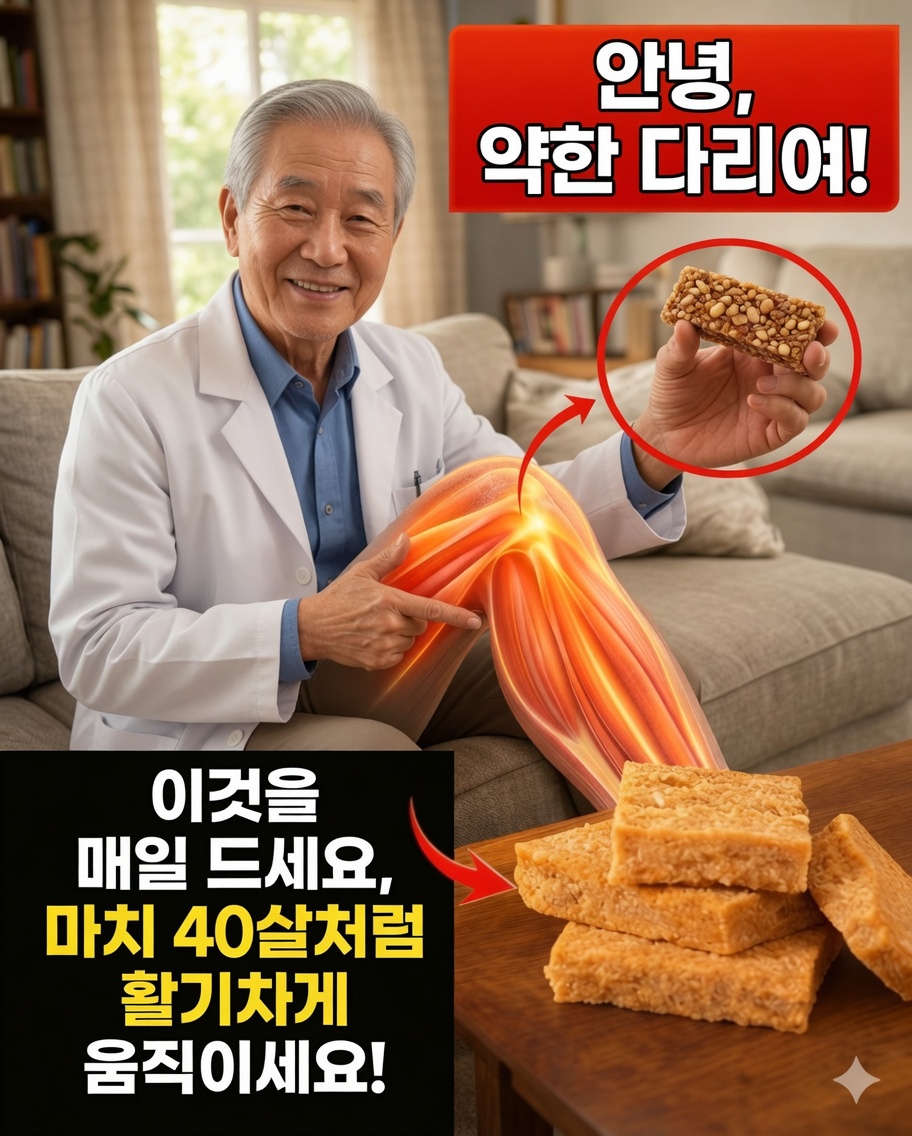 80세 이후 더 강한 다리를 원하시나요? 이 간단한 음식들이 근력을 유지하는 데 도움이 될 수 있습니다