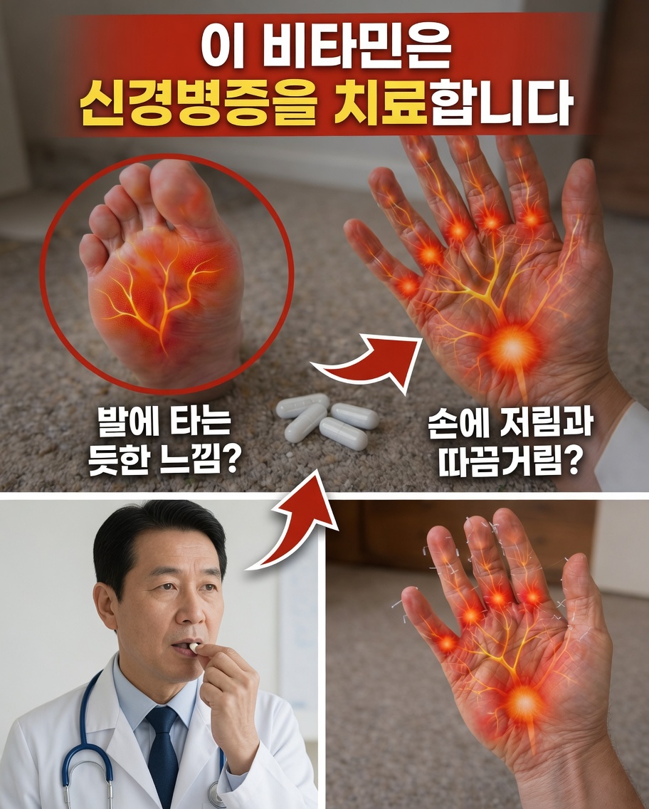 신경 문제로 고통받고 있다면 당신의 삶을 바꿀 수 있는 1번 비타민
