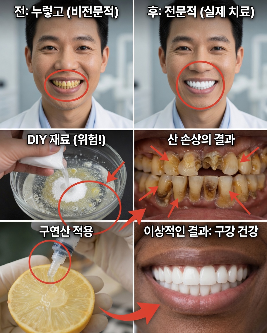 바나나, 생강, 레몬으로 집에서 누렇게 변한 치아를 하얗게 하는 자연 비법
