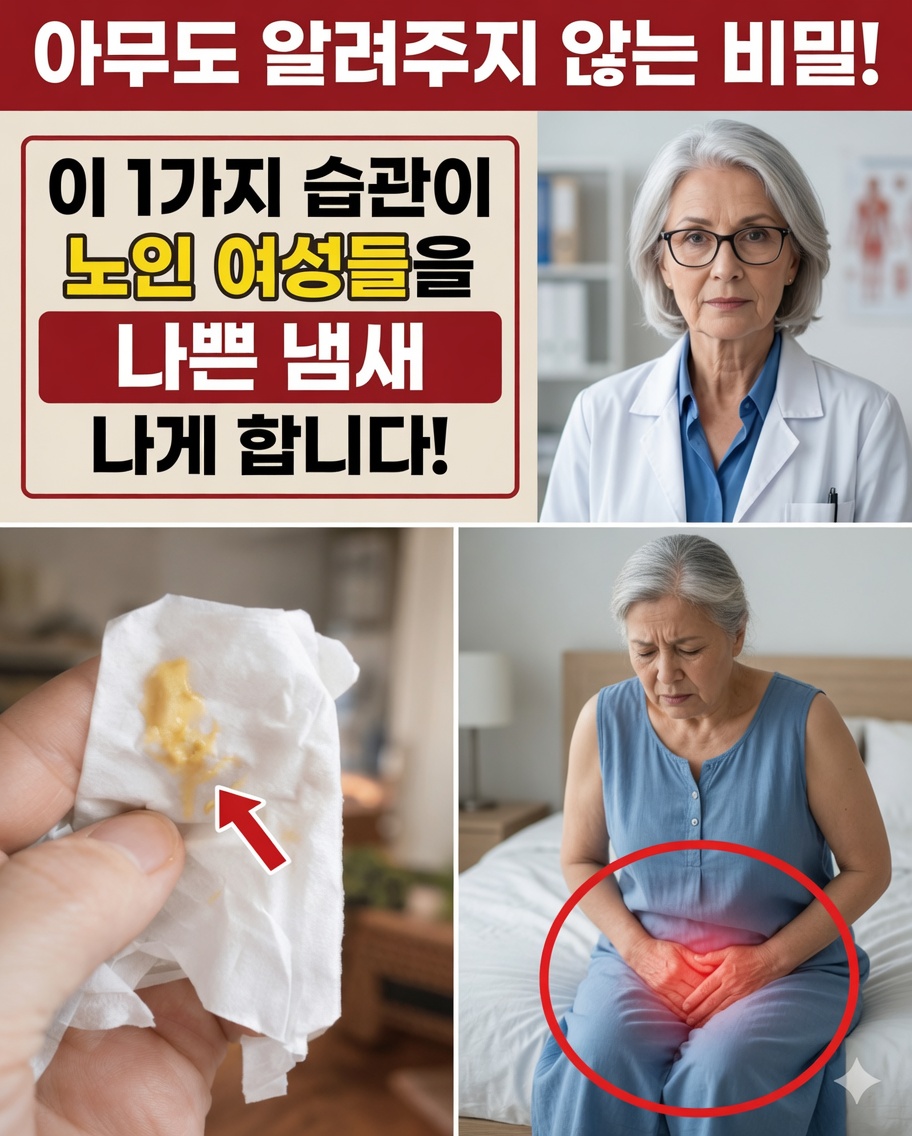 산부인과 전문의들이 경고합니다: 고령 여성의 질 냄새를 악화시킬 수 있는 흔한 위생 습관