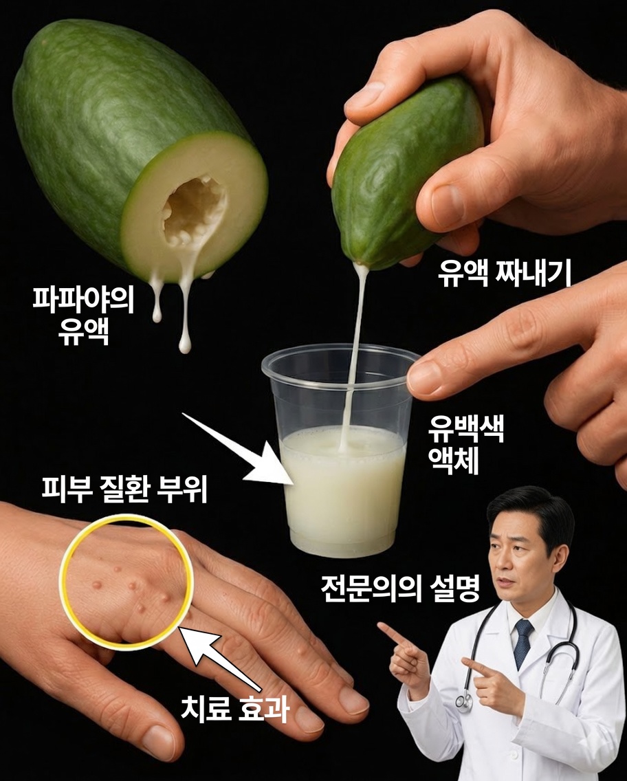 그린 파파야 수액: 건강과 미용을 위한 놀라운 자연 효능 18가지