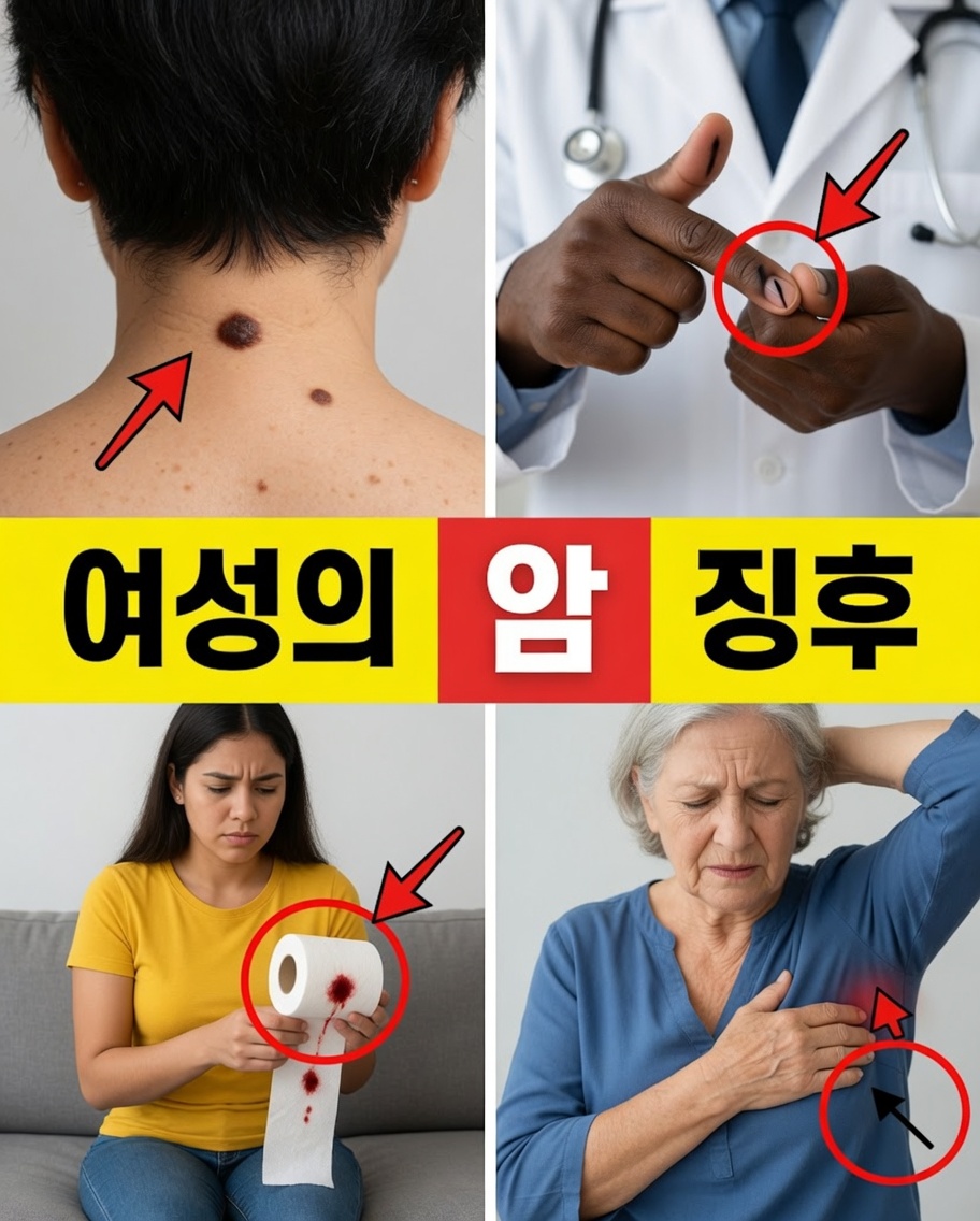 많은 여성이 무시하는 암의 경고 신호 14가지 – 너무 늦기 전에 기다리지 마세요