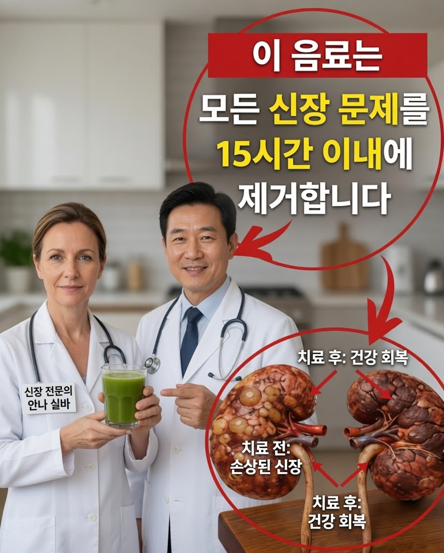 신장 건강을 돕고 몸의 해독을 촉진할 수 있는 7가지 천연 음료