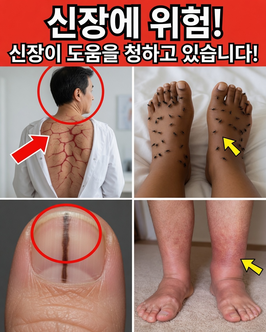 신장이 구조를 요청하고 있다는 8가지 이상한 신호 – 이 조용한 경고를 무시하지 마세요