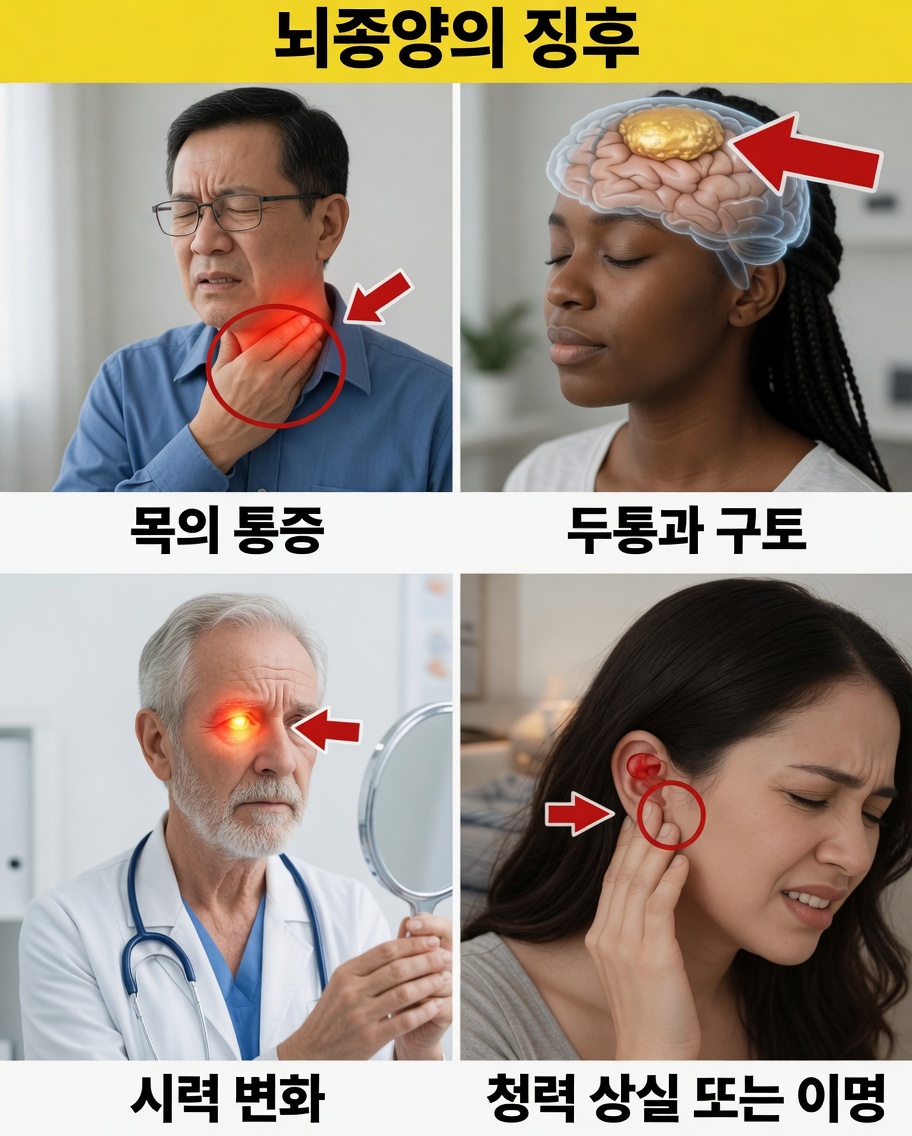 절대 무시해서는 안 되는 뇌종양의 초기 징후 10가지