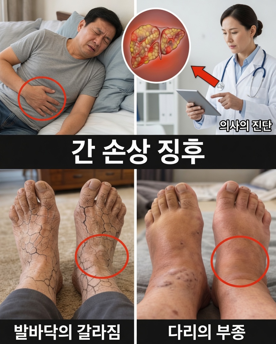 많은 사람들이 무시하는 간 문제의 12가지 가능한 신호