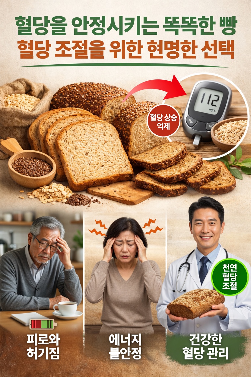 혈당을 안정시키는 데 도움이 될 수 있는 ‘똑똑한’ 빵 8가지(맛은 그대로)